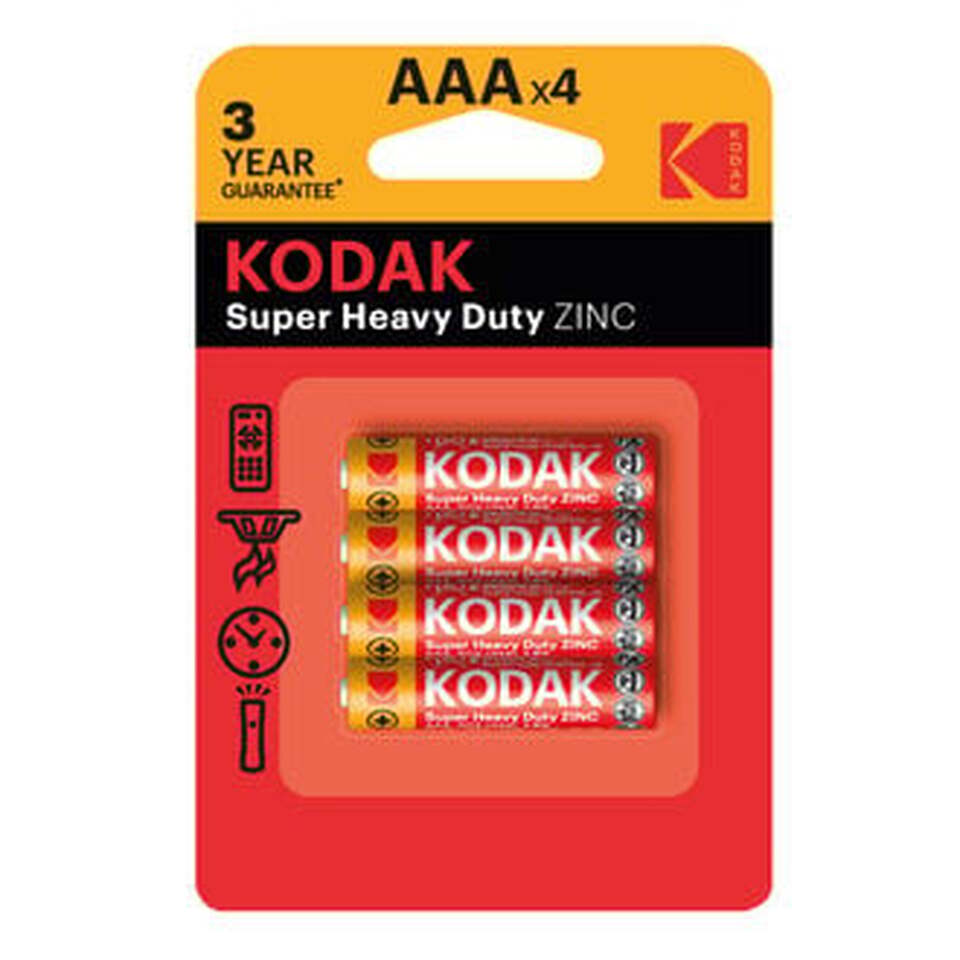 KODAK EXTRA HEAVY DUTY KALEM PİL AA 4'LÜ